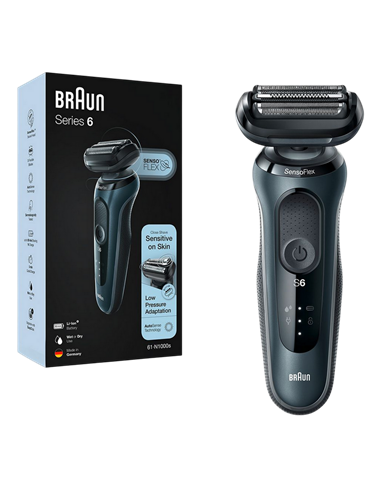 Aparat de ras electric Braun 61-N1000s, Gri