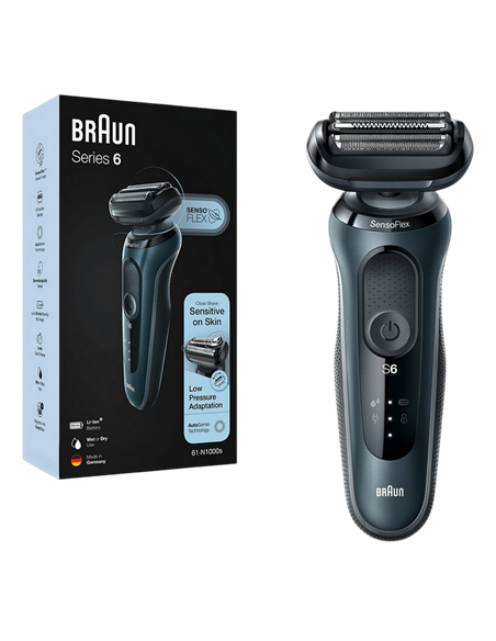 Aparat de ras electric Braun 61-N1000s, Gri