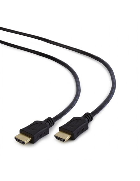 Видеокабель Cablexpert CC-HDMI4L-0.5M, HDMI (M) - HDMI (M), 0,5м, Чёрный