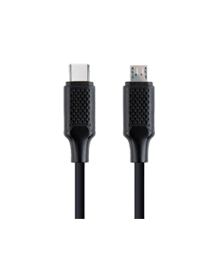 Кабель для зарядки и синхронизации Cablexpert CC-USB2-CMMBM-1.5M, USB Type-C/micro-USB, 1,5м, Чёрный