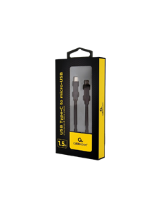 Кабель для зарядки и синхронизации Cablexpert CC-USB2-CMMBM-1.5M, USB Type-C/micro-USB, 1,5м, Чёрный 2