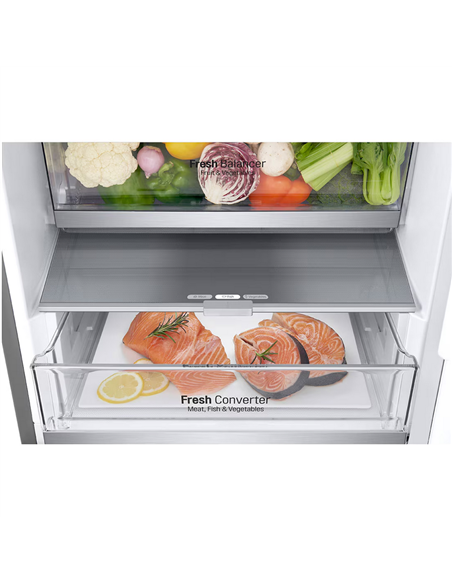 Холодильник LG GBV7280CMB, Серебристый