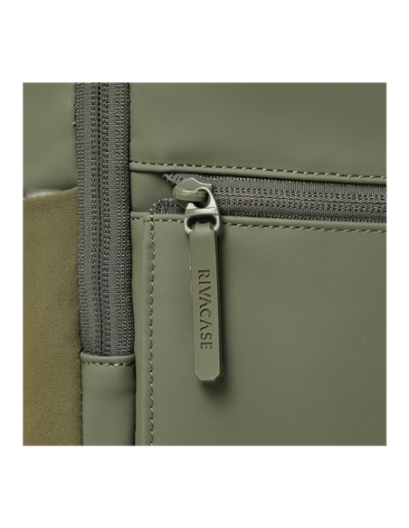 Rucsac Rivacase Eden-Eco, 15.6", Olive green