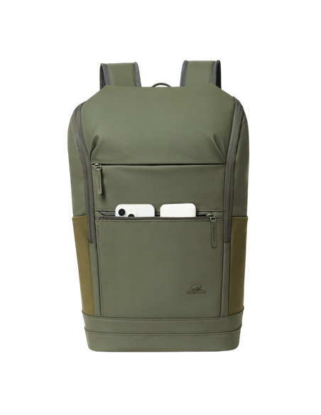 Rucsac Rivacase Eden-Eco, 15.6", Olive green