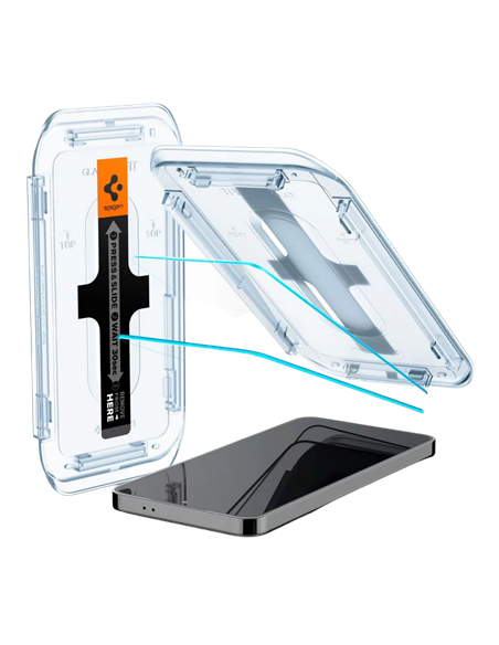 Защитное стекло Spigen Samsung S24+, EZ FIT, Tempered Glass, Прозрачный