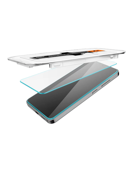 Защитное стекло Spigen Samsung S24+, EZ FIT, Tempered Glass, Прозрачный