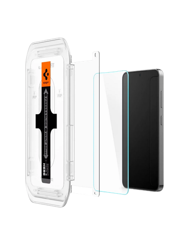 Защитное стекло Spigen Samsung S24+, EZ FIT, Tempered Glass, Прозрачный