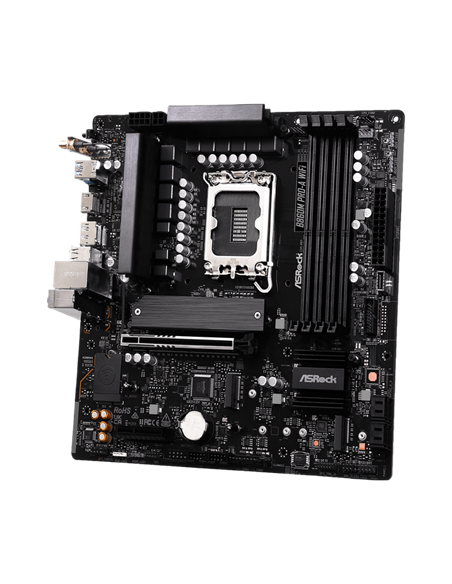 Placă de bază ASRock B860M PRO-A WIFI, LGA1851, Intel B860, Micro-ATX