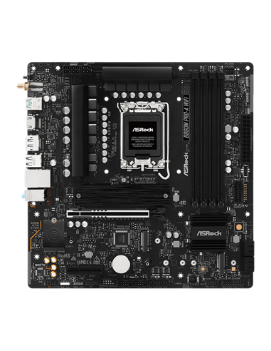 Placă de bază ASRock B860M PRO-A WIFI, LGA1851, Intel B860, Micro-ATX