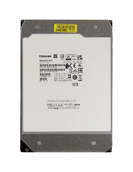Жесткий диск Toshiba Enterprise Capacity MG09ACA, 3.5", 18 ТБ <MG09ACA18TE>