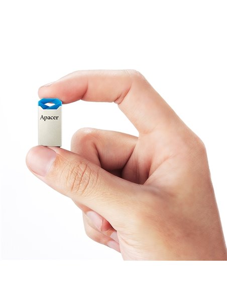 Memorie USB Apacer AH111, 32GB, Argintiu/Albastru
