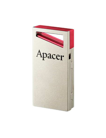 Memorie USB Apacer AH112, 32GB, Argintiu/Rosu