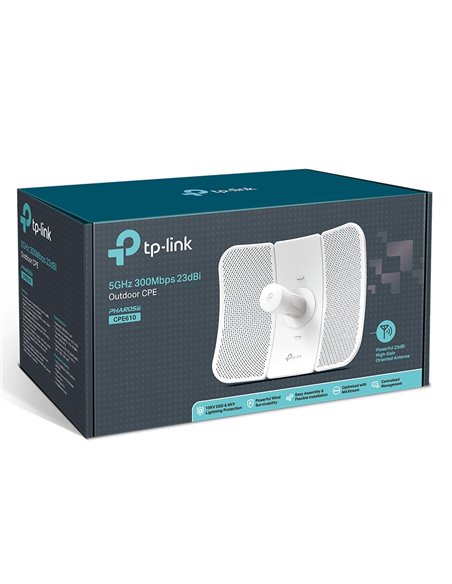 Punct de acces exterior TP-LINK CPE610, 300 Mbps, Alb