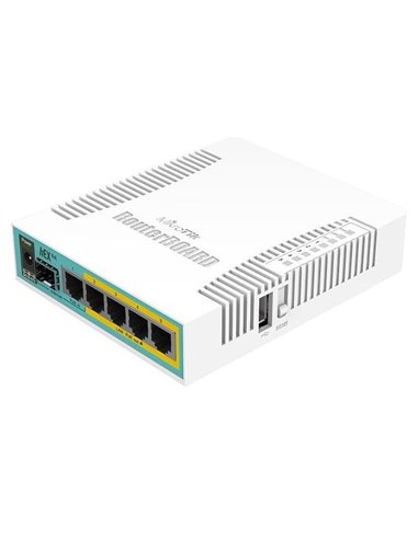 Маршрутизатор MikroTik hEX PoE, Белый