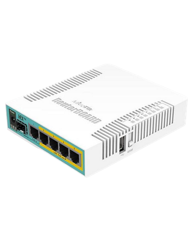 Маршрутизатор MikroTik hEX PoE, Белый