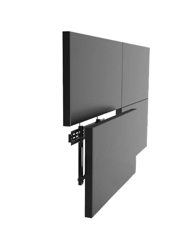 Фиксированное настенное крепление Reflecta PLANO Video Wall 60-6040, Чёрный