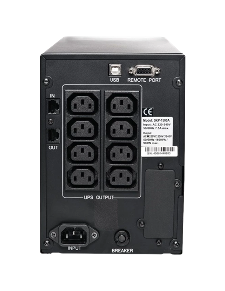 Источник бесперебойного питания PCM SPT-1000, Линейно-интерактивный, 1000VA, Башня