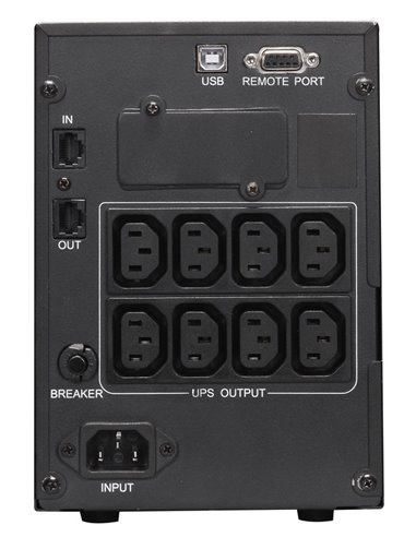 Источник бесперебойного питания PCM SPT-1000, Линейно-интерактивный, 1000VA, Башня