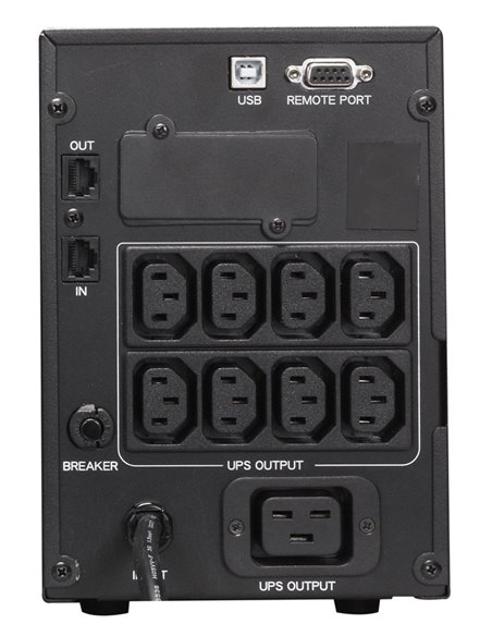 Источник бесперебойного питания PCM SPT-1000, Линейно-интерактивный, 1000VA, Башня