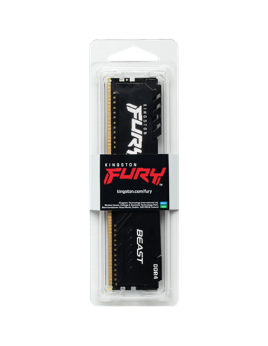 Memorie RAM Kingston FURY Beast, DDR4 SDRAM, 3200 MHz, 16GB, KF432C16BB1/16