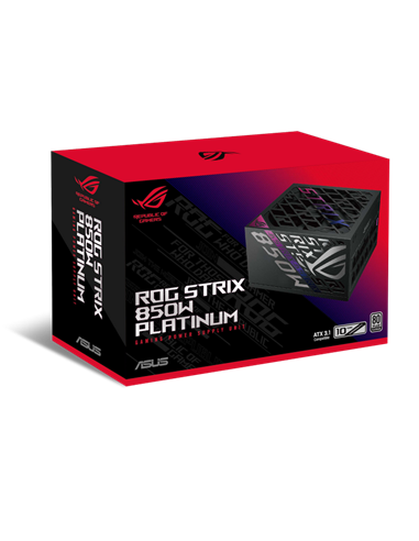 Блок питания для компьютеров ASUS ROG Strix 850W Platinum, ATX, Полностью модульный