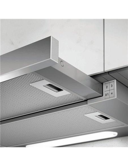 Hota încorporabilă Elica ELITE 14 LUX GRIX/A/60, Oțel inoxidabil