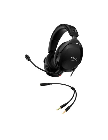 Игровая Гарнитура HyperX Cloud Stinger 2, Проводной аналоговый, Чёрный