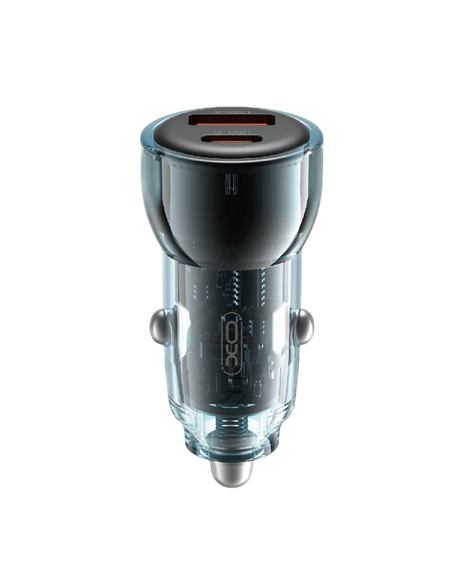 Incărcător auto XO CC60, 60W, Negru