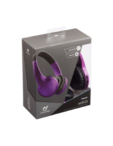 Наушники Cellularline Akros Light, Фиолетовый