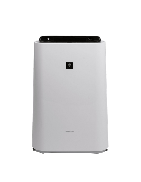 Umidificator și purificator de aer Sharp KCD50EUW, Alb