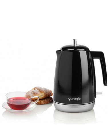 Электрочайник Gorenje K15RLBK, Чёрный