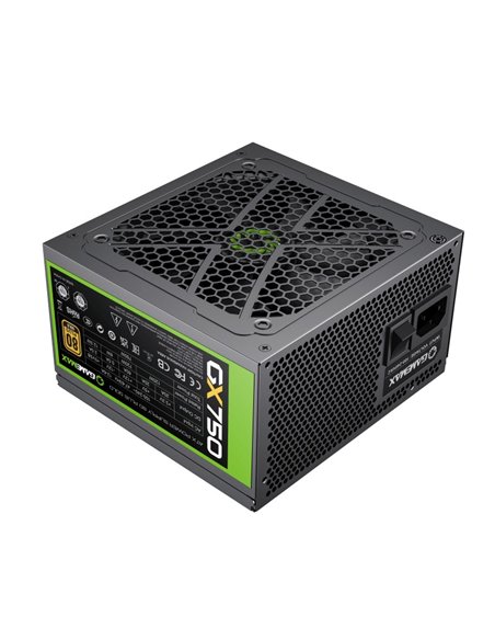 Блок питания для компьютеров Gamemax GX-750, 750Вт, ATX, Полностью модульный
