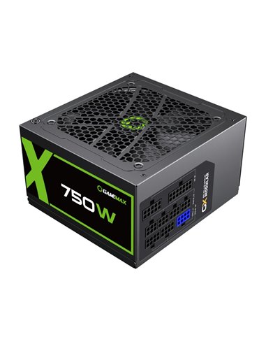Блок питания для компьютеров Gamemax GX-750, 750Вт, ATX, Полностью модульный