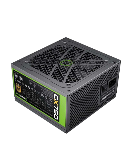 Блок питания для компьютеров Gamemax GX-750, 750Вт, ATX, Полностью модульный