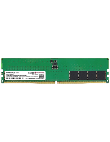 Оперативная память Transcend JetRam, DDR5 SDRAM, 4800 МГц, 32 Гб, JM4800ALE-32G