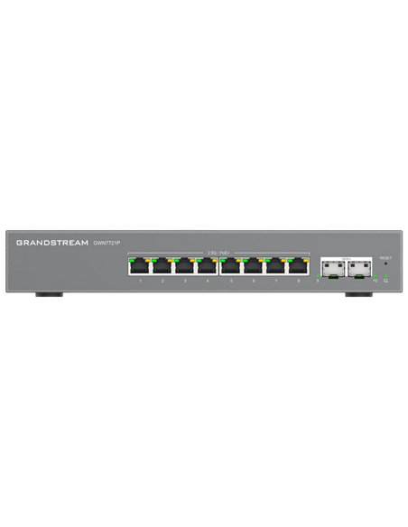 PoE коммутатор Grandstream GWN7721P, 8x IEEE 802.3af/at