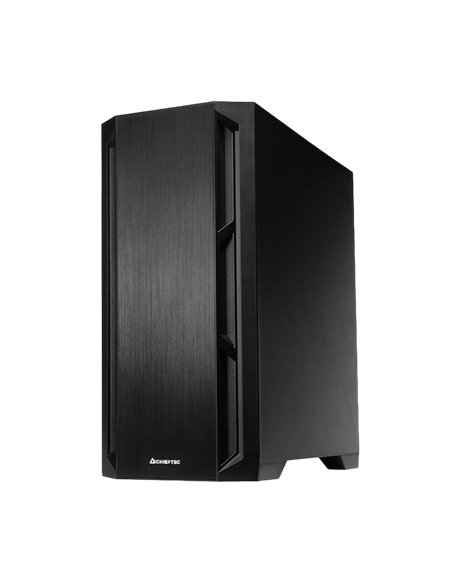 Компьютерный корпус Chieftec GA-01B-Q-OP, Mini-Tower, Без блока питания, Чёрный