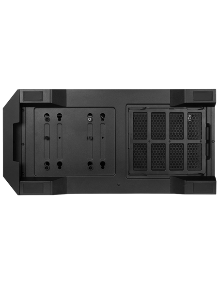 Компьютерный корпус Chieftec GA-01B-Q-OP, Mini-Tower, Без блока питания, Чёрный
