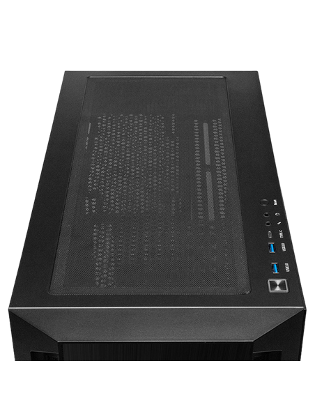 Компьютерный корпус Chieftec GA-01B-Q-OP, Mini-Tower, Без блока питания, Чёрный