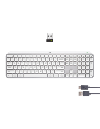 Клавиатура Logitech MX Keys S, Беспроводное, Графитовый