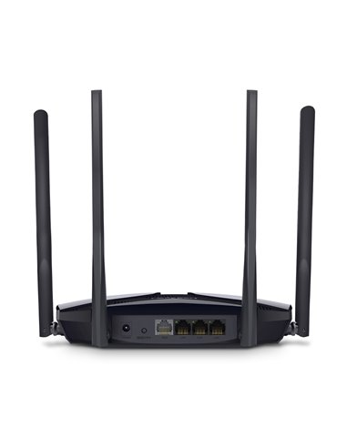Router fără fir MERCUSYS MR80X, Negru