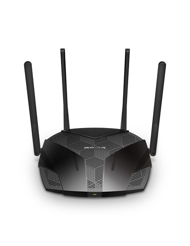 Router fără fir MERCUSYS MR80X, Negru
