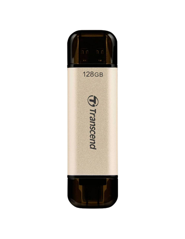 USB Flash накопитель Transcend JetFlash 930C, 128Гб, Золотистый