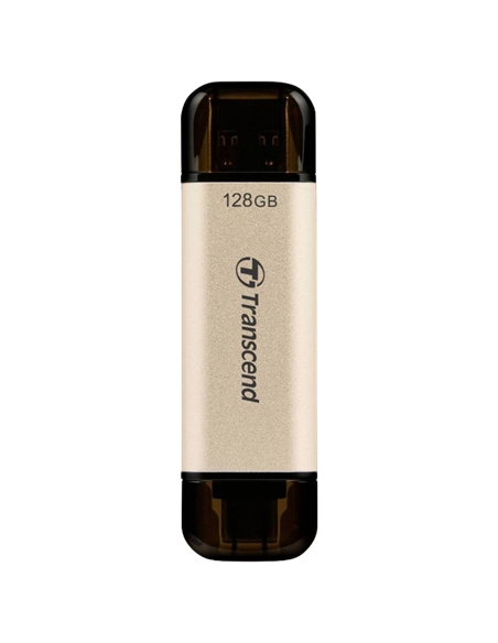 USB Flash накопитель Transcend JetFlash 930C, 128Гб, Золотистый