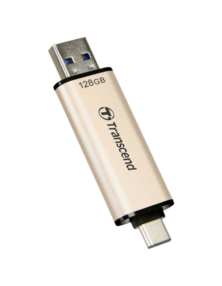 Memorie USB Transcend JetFlash 930C, 128GB, Auriu