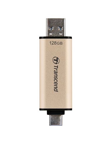 USB Flash накопитель Transcend JetFlash 930C, 128Гб, Золотистый