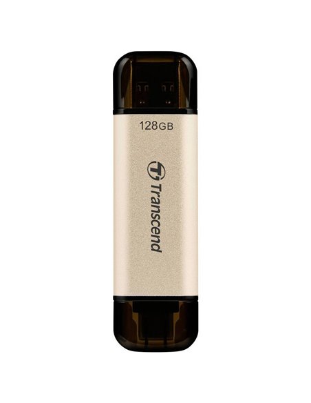 USB Flash накопитель Transcend JetFlash 930C, 128Гб, Золотистый