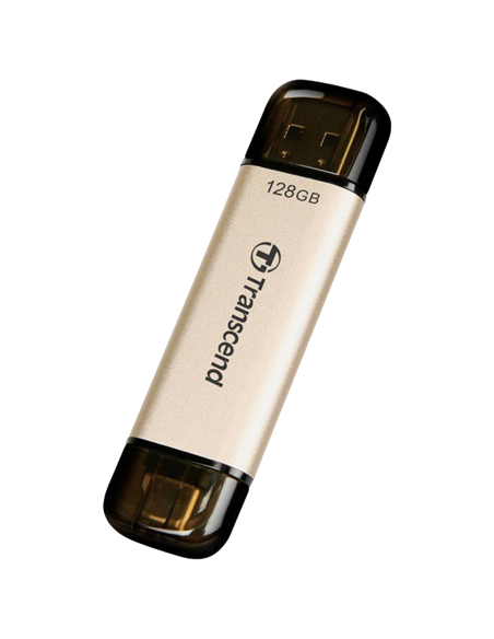 USB Flash накопитель Transcend JetFlash 930C, 128Гб, Золотистый