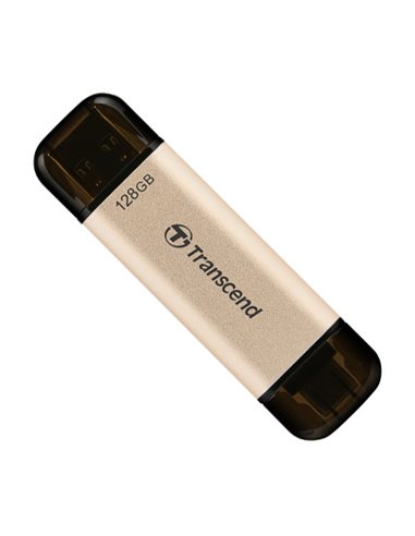 USB Flash накопитель Transcend JetFlash 930C, 128Гб, Золотистый