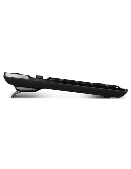Tastatură SVEN KB-E5500W, Fără fir, Negru | Argintiu